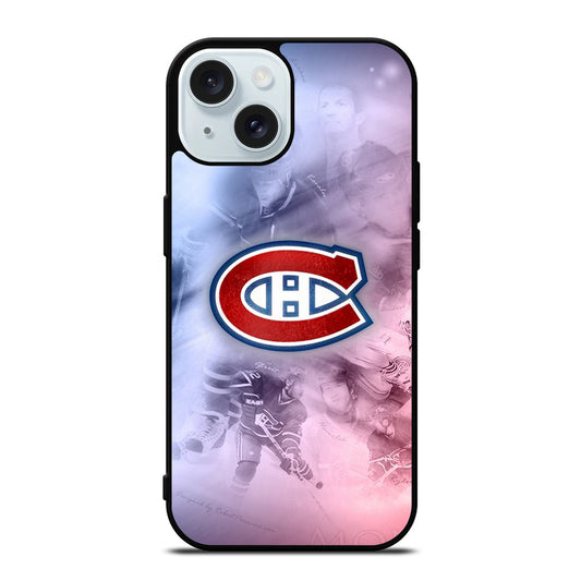 MONTREAL CANADIENS LOGO NHL 3 iPhone 15 Case Cover