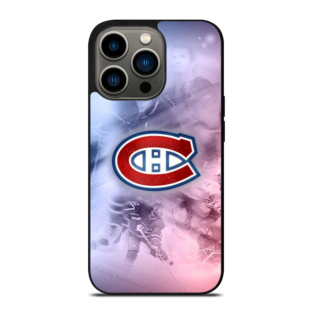 MONTREAL CANADIENS LOGO NHL 3 iPhone 13 Pro Case Cover