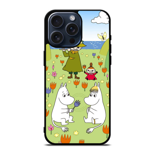 MOOMINS CHARACTERS CARTOON 1 iPhone 15 Pro Max Case Cover