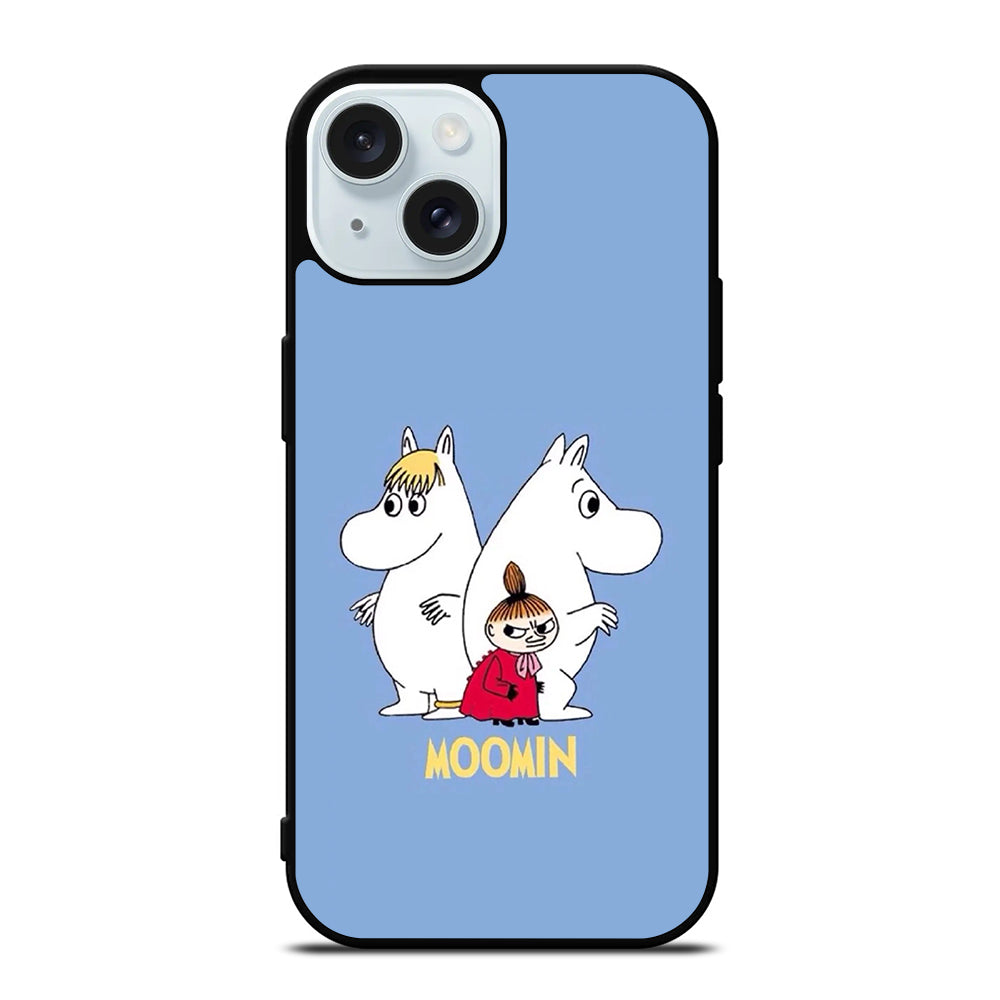 MOOMINS CHARACTERS CARTOON 3 iPhone 15 Case Cover