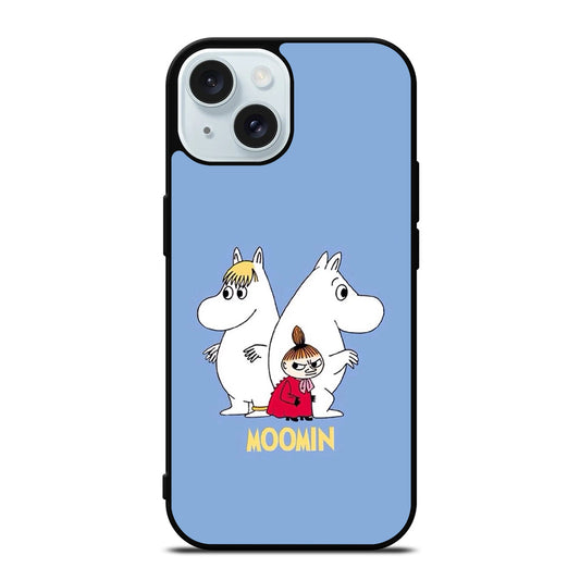 MOOMINS CHARACTERS CARTOON 3 iPhone 15 Case Cover