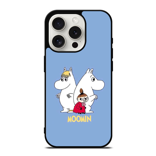 MOOMINS CHARACTERS CARTOON 3 iPhone 15 Pro Case Cover