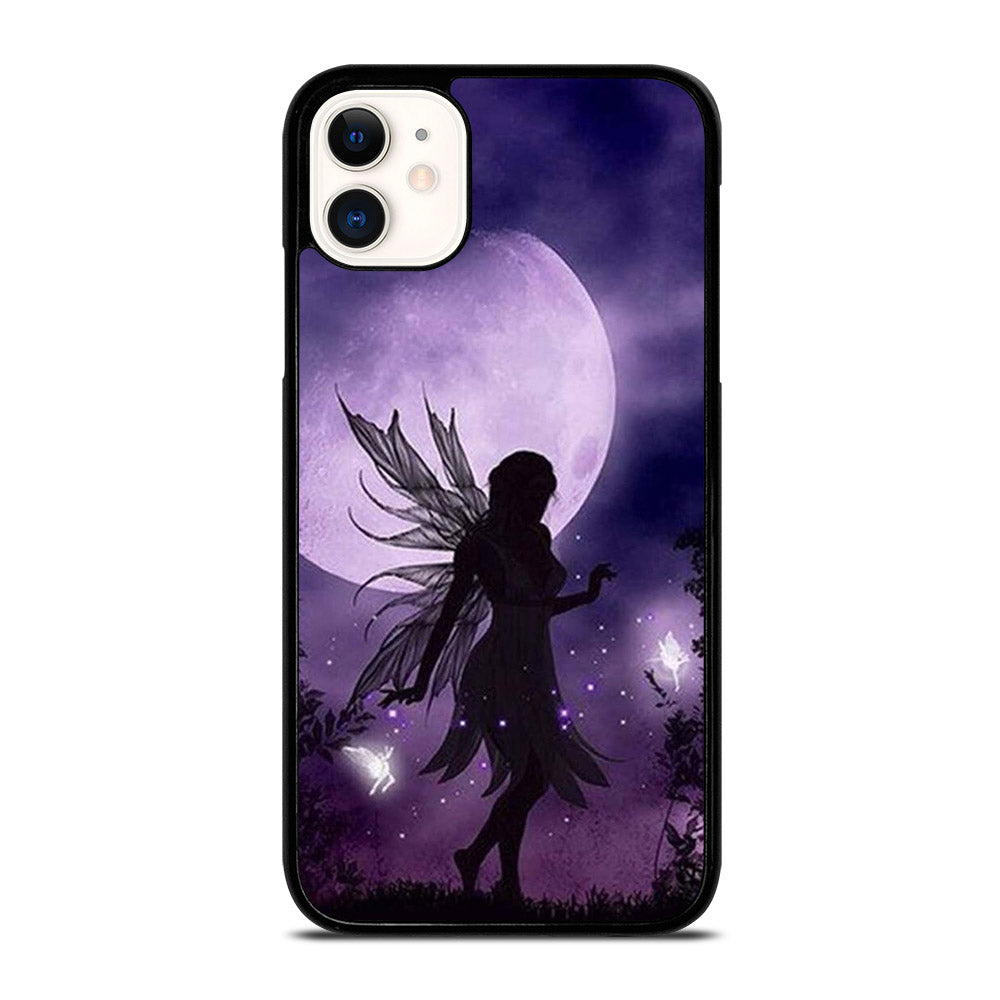 MOONLIGHT FAIRY DRAGONFLIES PURPLE MOON iPhone 11 Case Cover