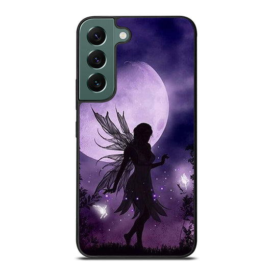 MOONLIGHT FAIRY DRAGONFLIES PURPLE MOON Samsung Galaxy S22 Case Cover