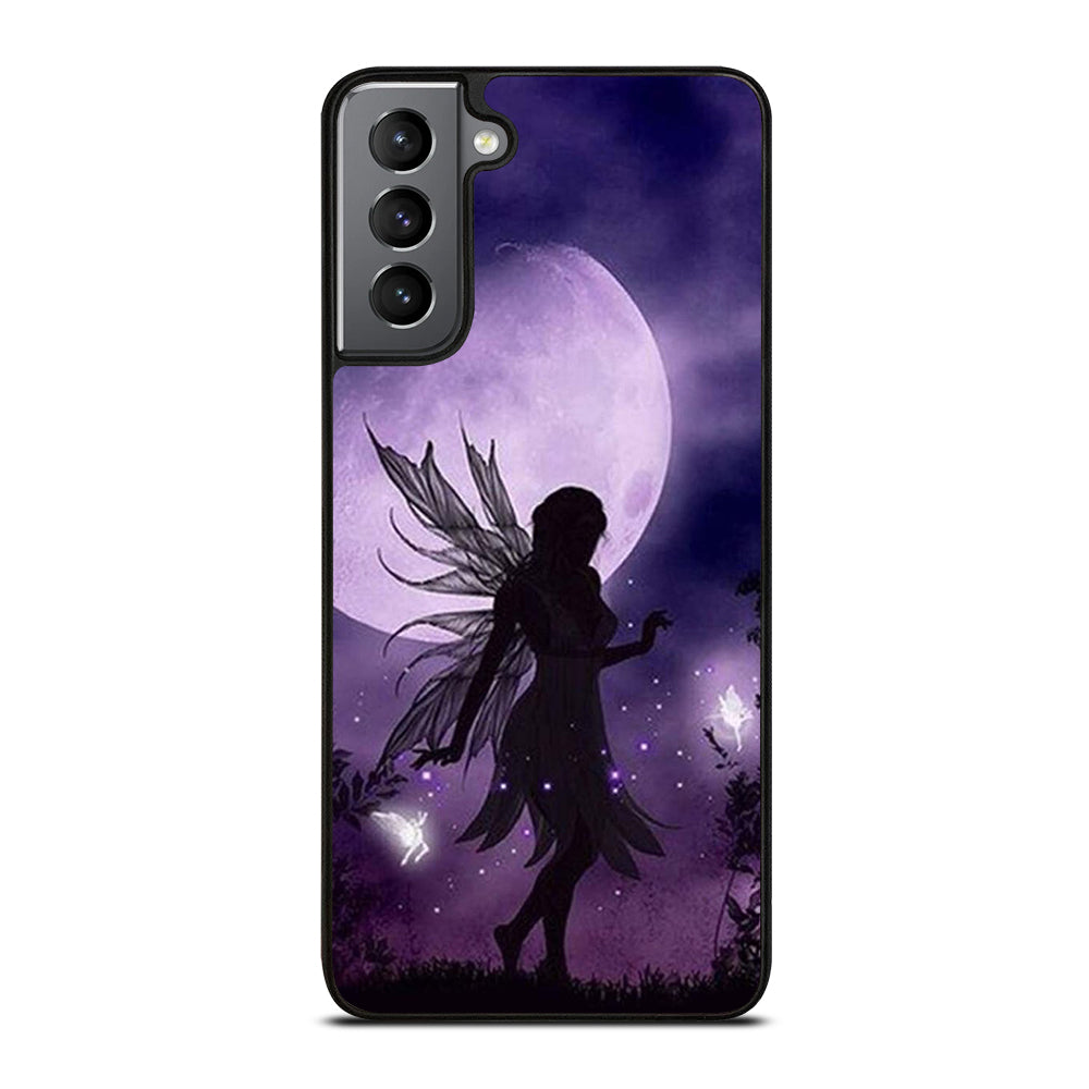 MOONLIGHT FAIRY DRAGONFLIES PURPLE MOON Samsung Galaxy S21 Plus Case Cover