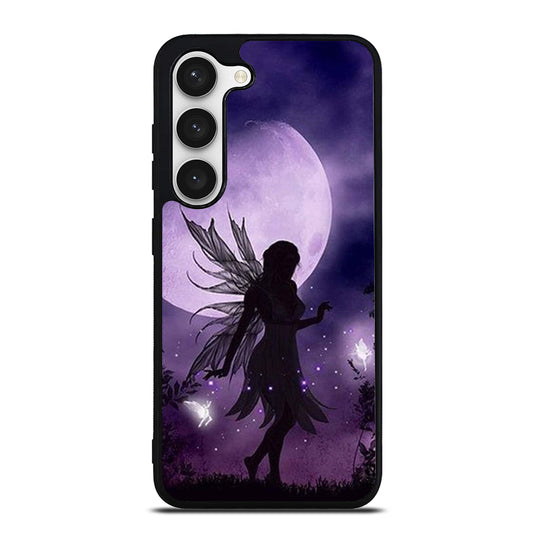 MOONLIGHT FAIRY DRAGONFLIES PURPLE MOON Samsung Galaxy S23 Case Cover