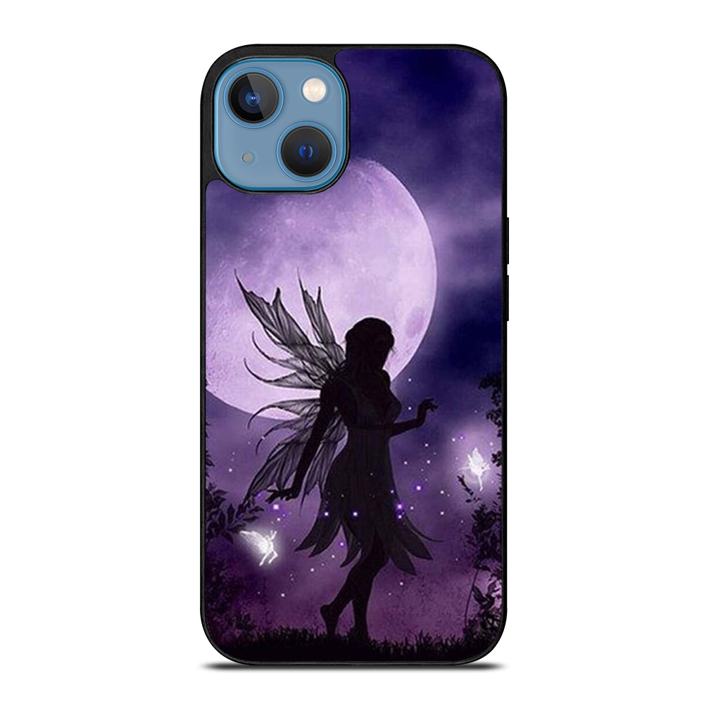 MOONLIGHT FAIRY DRAGONFLIES PURPLE MOON iPhone 13 Case Cover