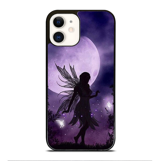 MOONLIGHT FAIRY DRAGONFLIES PURPLE MOON iPhone 12 Case Cover