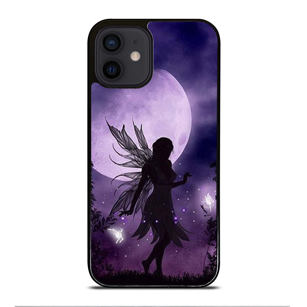 MOONLIGHT FAIRY DRAGONFLIES PURPLE MOON iPhone 12 Mini Case Cover