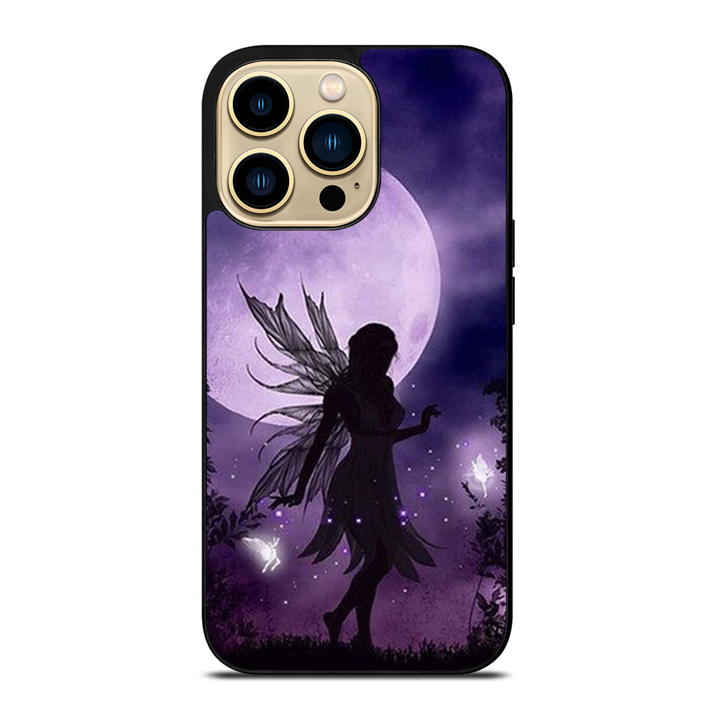 MOONLIGHT FAIRY DRAGONFLIES PURPLE MOON iPhone 14 Pro Max Case Cover