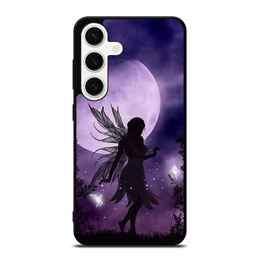 MOONLIGHT FAIRY DRAGONFLIES PURPLE MOON Samsung Galaxy S24 Case Cover