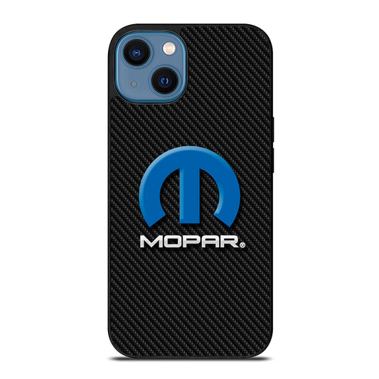 MOPAR CARBON LOGO iPhone 14 Case Cover