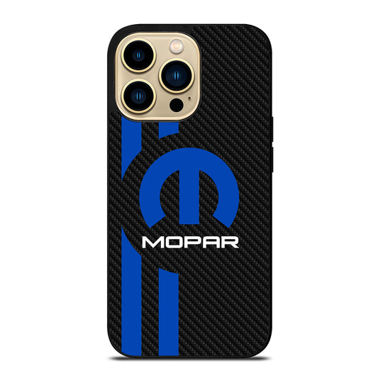 MOPAR CARBON LOGO 2 iPhone 14 Pro Max Case Cover