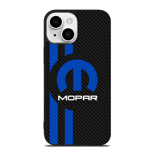 MOPAR CARBON LOGO 2 iPhone 13 Mini Case Cover