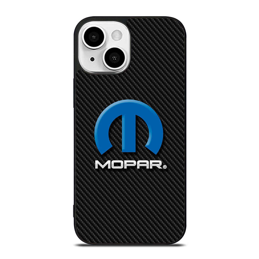 MOPAR CARBON LOGO iPhone 13 Mini Case Cover