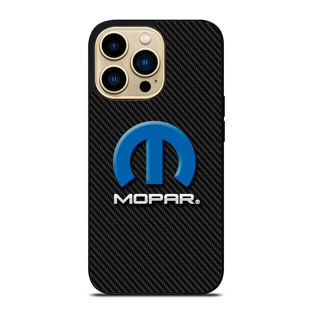 MOPAR CARBON LOGO iPhone 14 Pro Max Case Cover