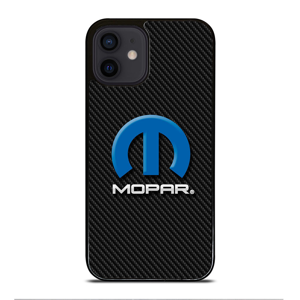 MOPAR CARBON LOGO iPhone 12 Mini Case Cover