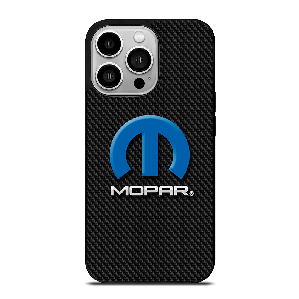 MOPAR CARBON LOGO iPhone 14 Pro Case Cover