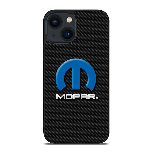 MOPAR CARBON LOGO iPhone 14 Plus Case Cover