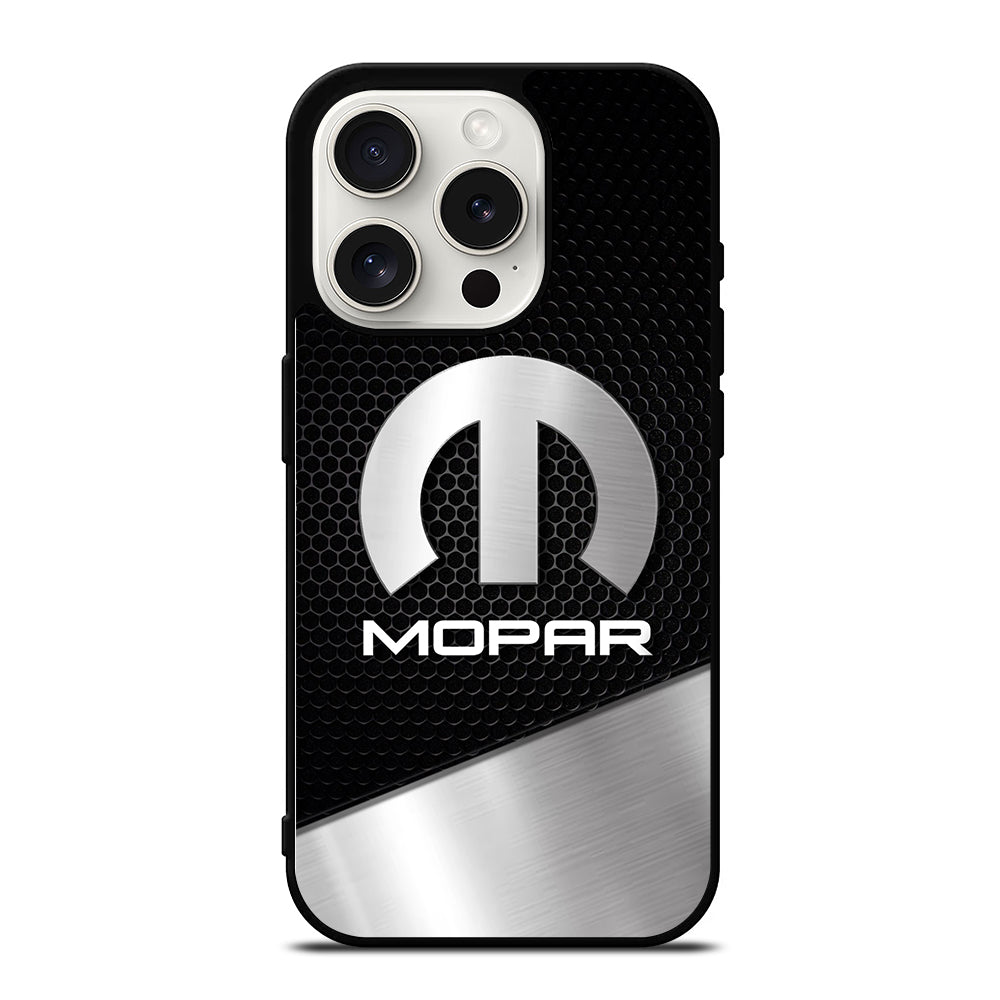 MOPAR METAL LOGO 2 iPhone 15 Pro Case Cover