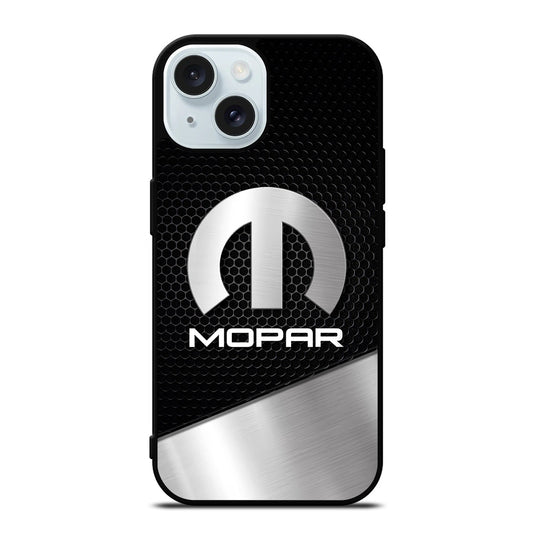 MOPAR METAL LOGO 2 iPhone 15 Case Cover