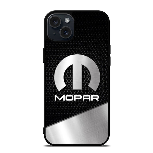 MOPAR METAL LOGO 2 iPhone 15 Plus Case Cover