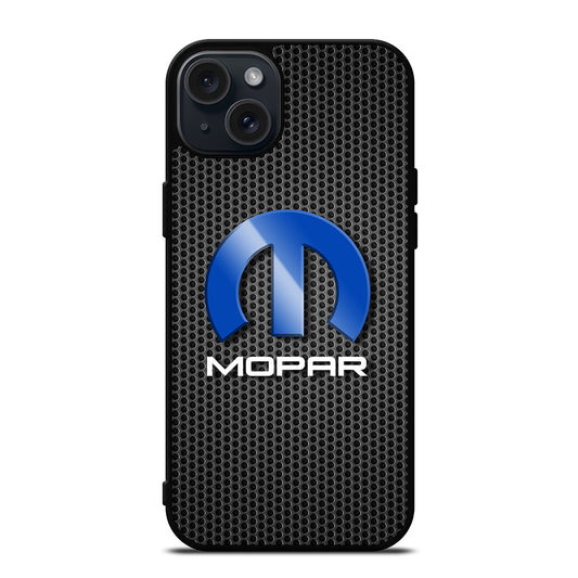MOPAR METAL LOGO iPhone 15 Plus Case Cover
