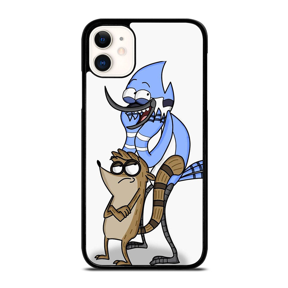 MORDECAI RIGBY CARTOON iPhone 11 Case Cover