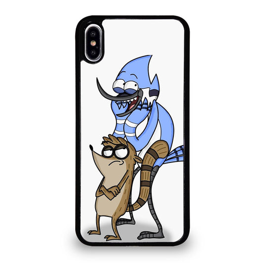 MORDECAI RIGBY CARTOON iPhone XS Max Case Cover