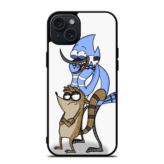 MORDECAI RIGBY CARTOON iPhone 15 Plus Case Cover