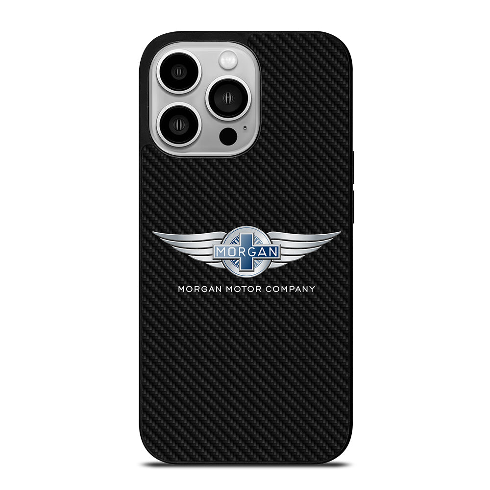 MORGAN MOTOR CARBON LOGO iPhone 14 Pro Case Cover