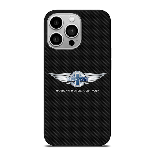 MORGAN MOTOR CARBON LOGO iPhone 14 Pro Case Cover