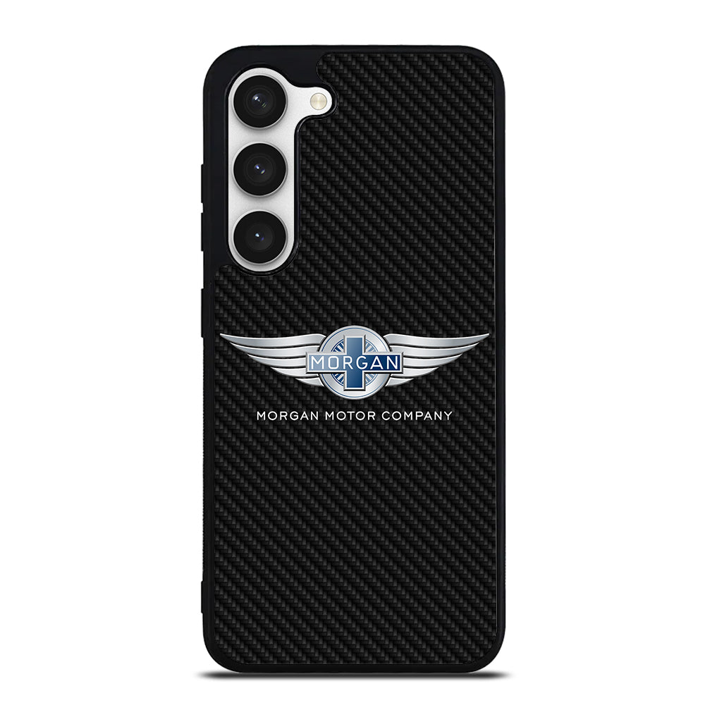 MORGAN MOTOR CARBON LOGO Samsung Galaxy S23 Case Cover