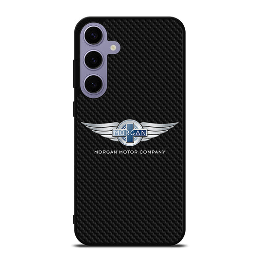 MORGAN MOTOR CARBON LOGO Samsung Galaxy S24 Plus Case Cover