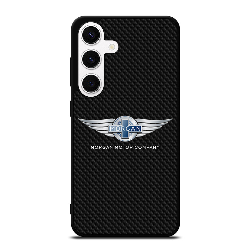 MORGAN MOTOR CARBON LOGO Samsung Galaxy S24 Case Cover
