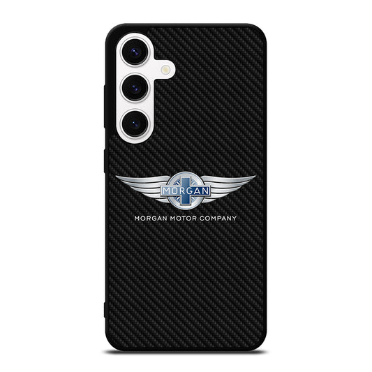 MORGAN MOTOR CARBON LOGO Samsung Galaxy S24 Case Cover