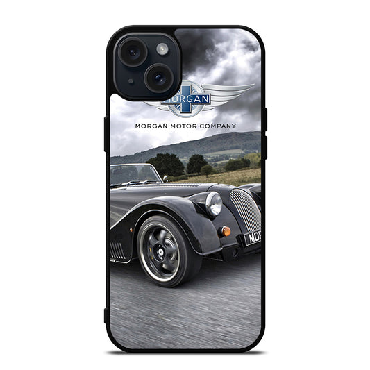MORGAN MOTOR WHITE CAR iPhone 15 Plus Case Cover