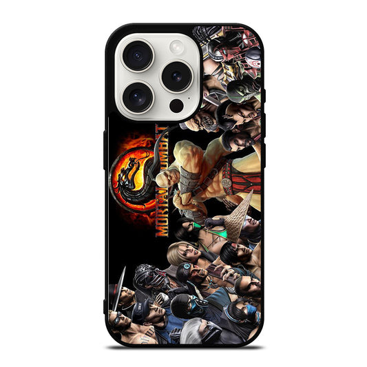 MORTAL KOMBAT ALL CHARACTER GAME iPhone 15 Pro Case Cover
