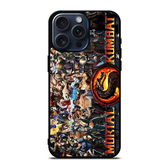 MORTAL KOMBAT ALL CHARACTER iPhone 15 Pro Max Case Cover