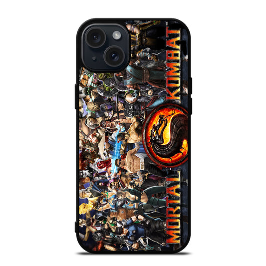 MORTAL KOMBAT ALL CHARACTER iPhone 15 Plus Case Cover