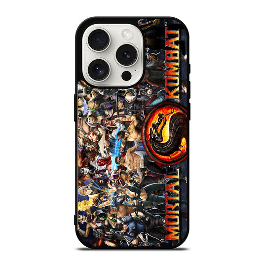 MORTAL KOMBAT ALL CHARACTER iPhone 15 Pro Case Cover