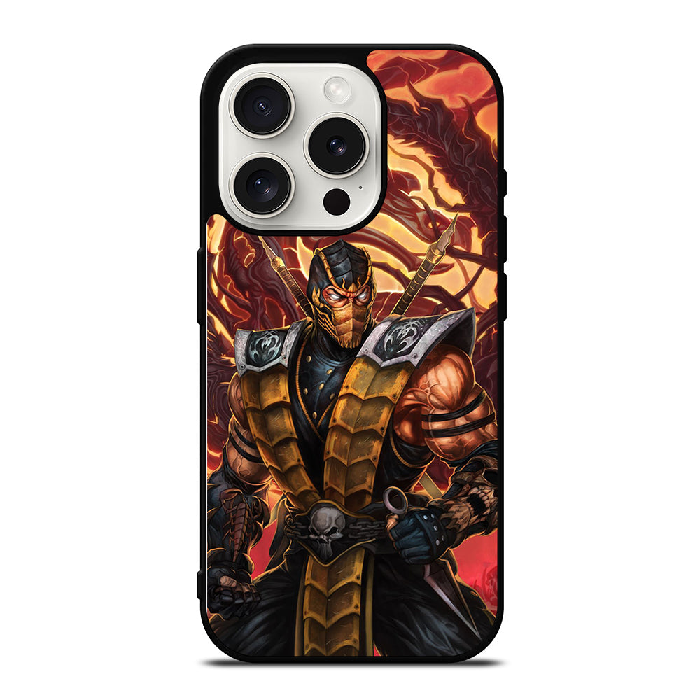 MORTAL KOMBAT SCORPIO iPhone 15 Pro Case Cover