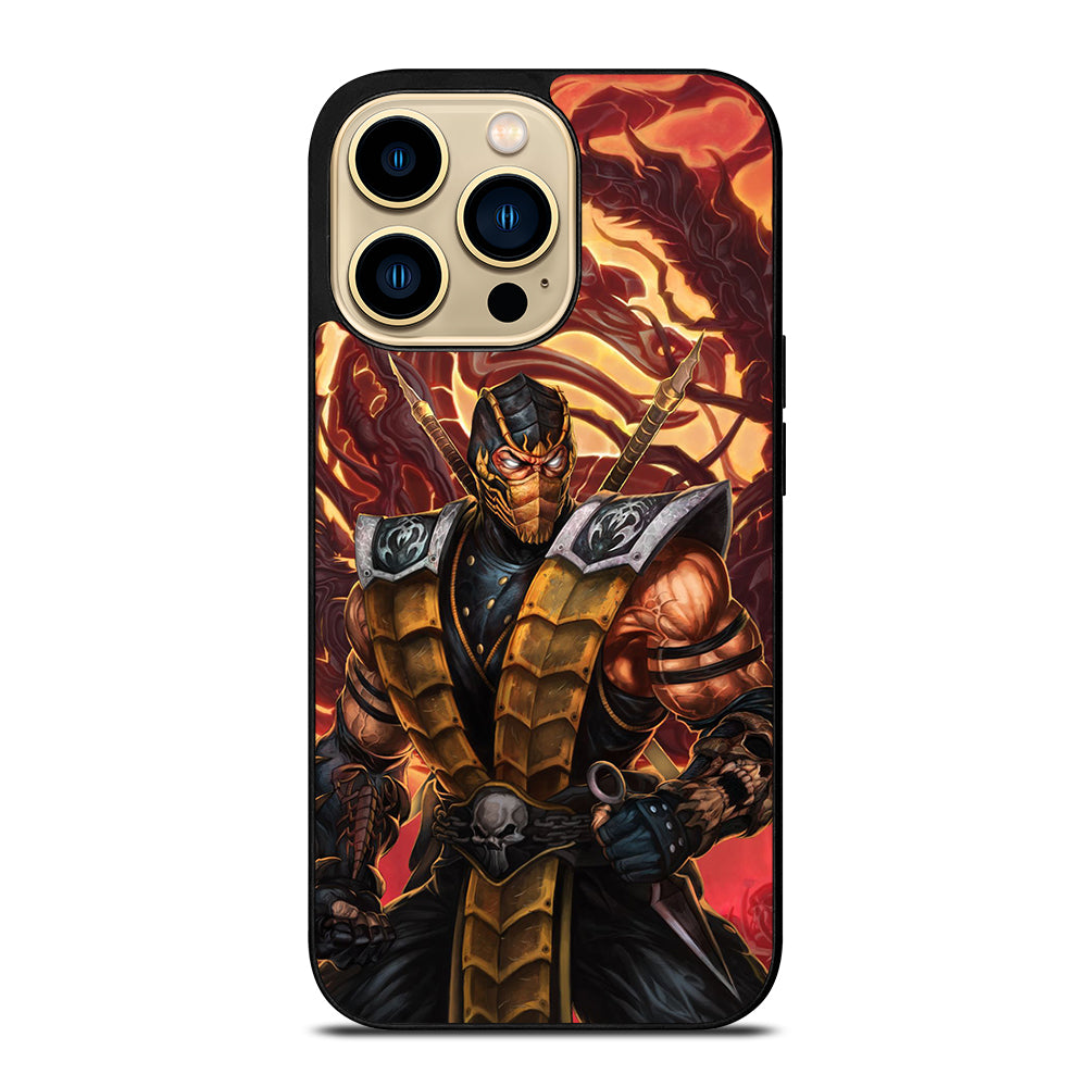 MORTAL KOMBAT SCORPIO iPhone 14 Pro Max Case Cover