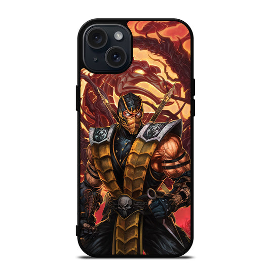 MORTAL KOMBAT SCORPIO iPhone 15 Plus Case Cover