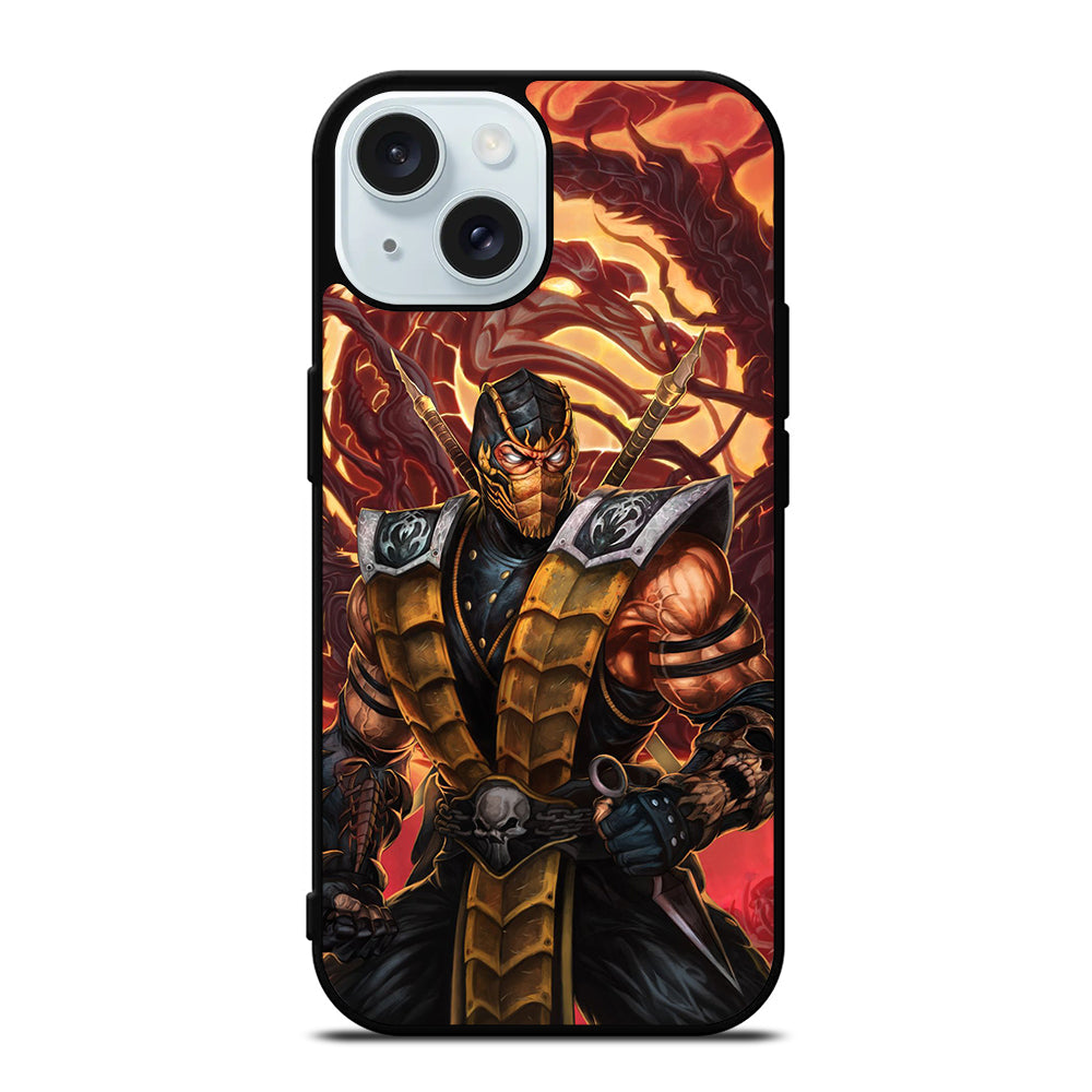 MORTAL KOMBAT SCORPIO iPhone 15 Case Cover