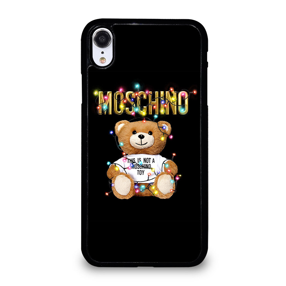 MOSCHINO TEDDY BEAR CUTE iPhone XR Case Cover