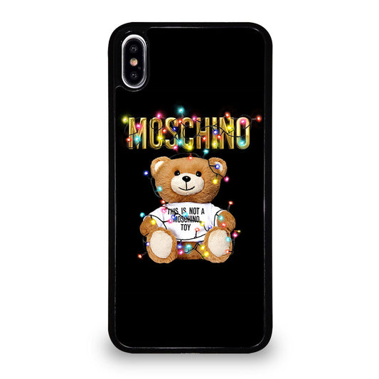 MOSCHINO TEDDY BEAR CUTE iPhone XS Max Case Cover