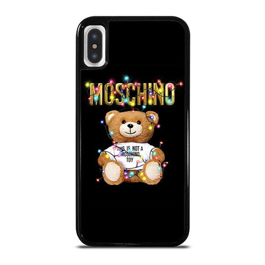 MOSCHINO TEDDY BEAR CUTE iPhone X / XS Case Cover