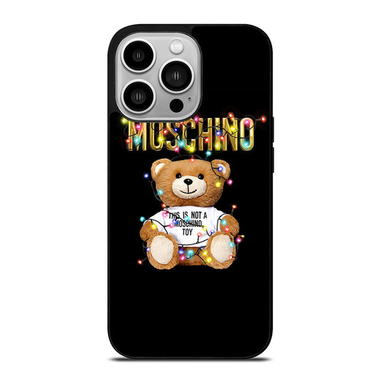 MOSCHINO TEDDY BEAR CUTE iPhone 14 Pro Case Cover