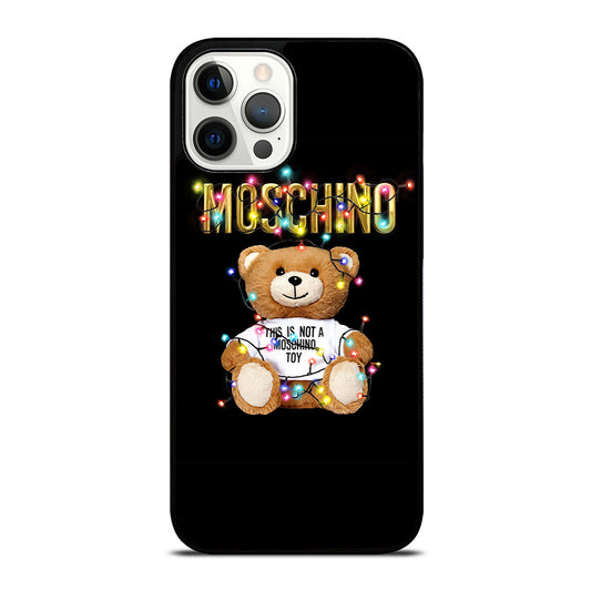 MOSCHINO TEDDY BEAR CUTE iPhone 12 Pro Max Case Cover